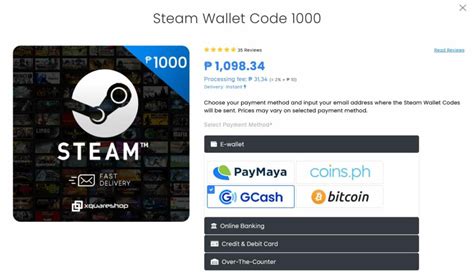 steam wallet gcash|A Complete Guide on How to Buy Steam Wallet Using .